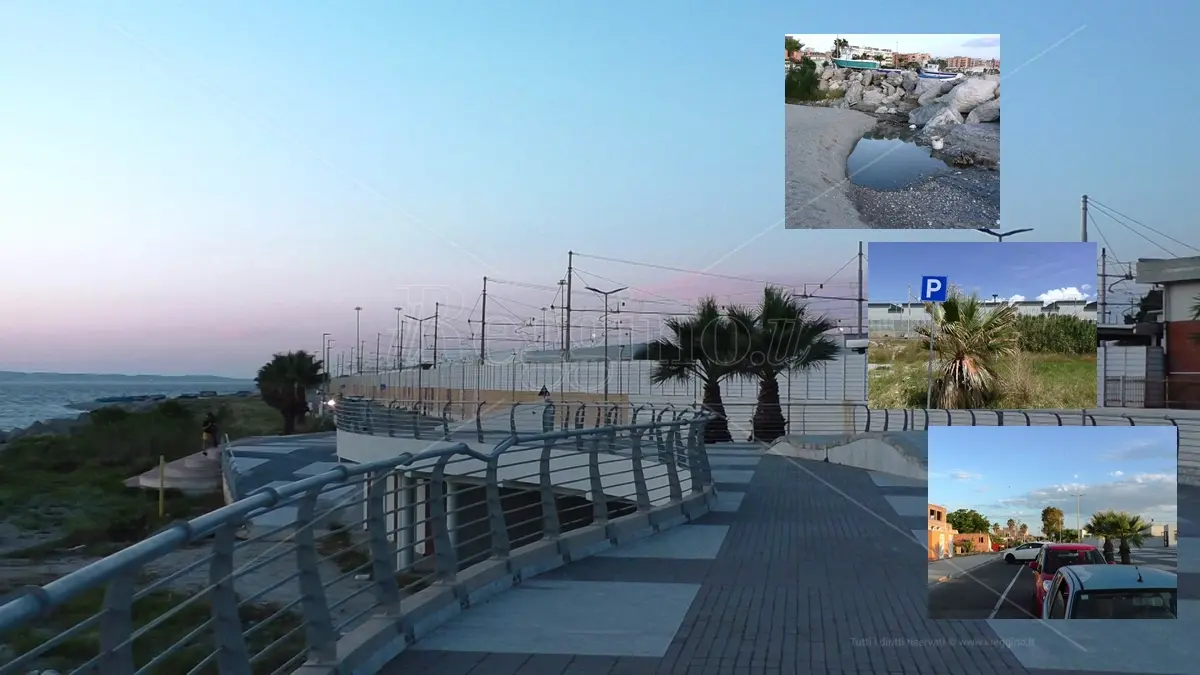 REPORTAGE | Reggio, Parco lineare Sud «con le fogne a mare e senza sicurezza»: monta l'indignazione dei residenti - FOTO e VIDEO