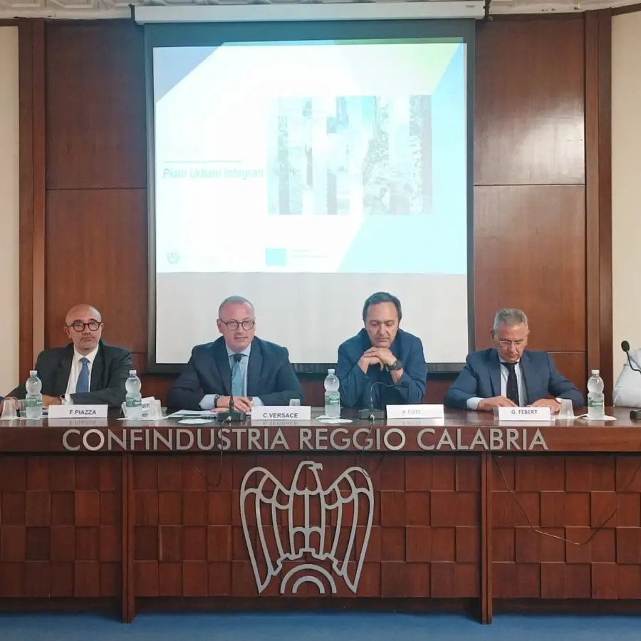Reggio, Metrocity e Bei a Confindustria per il Fondo tematico sui Piani Urbani Integrati