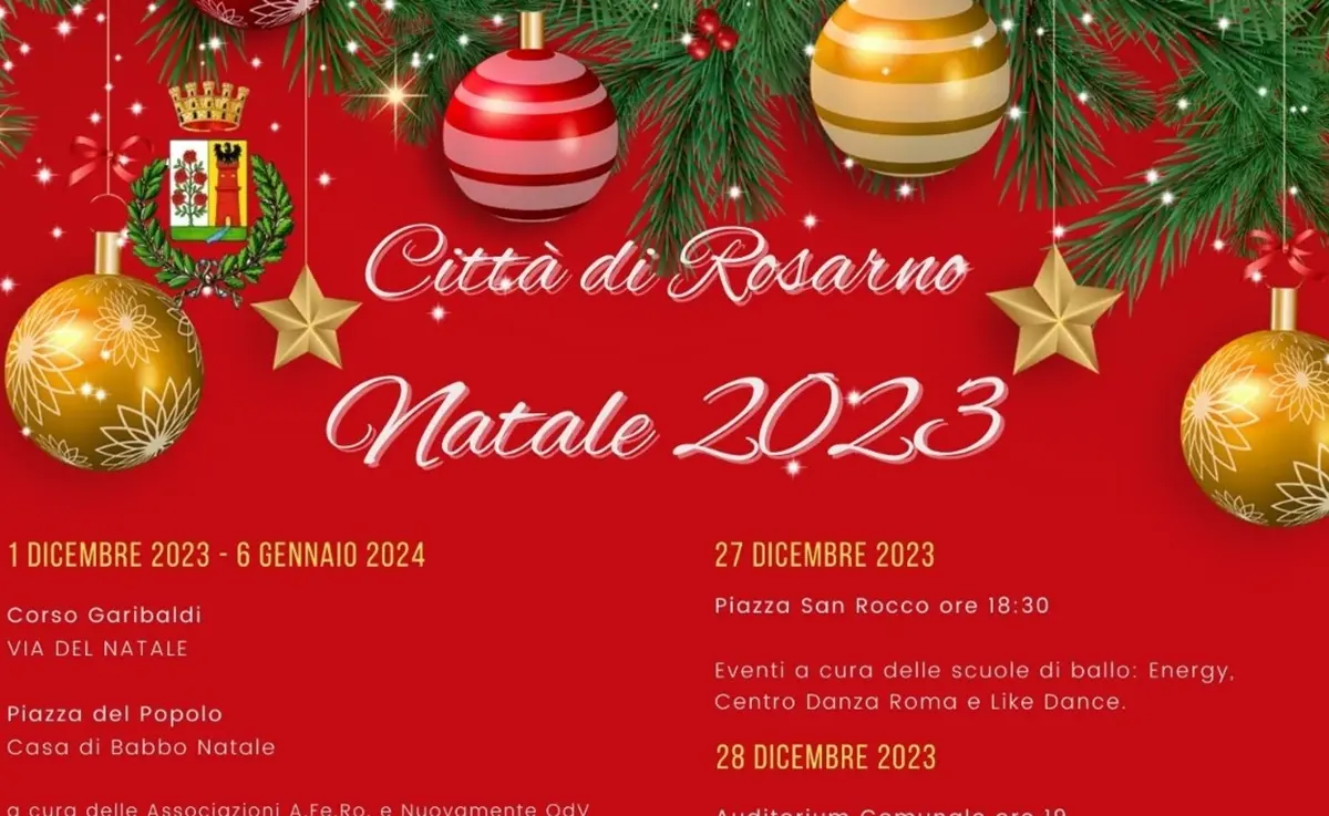 Rosarno, l’assessore Pronestì presenta gli eventi natalizi