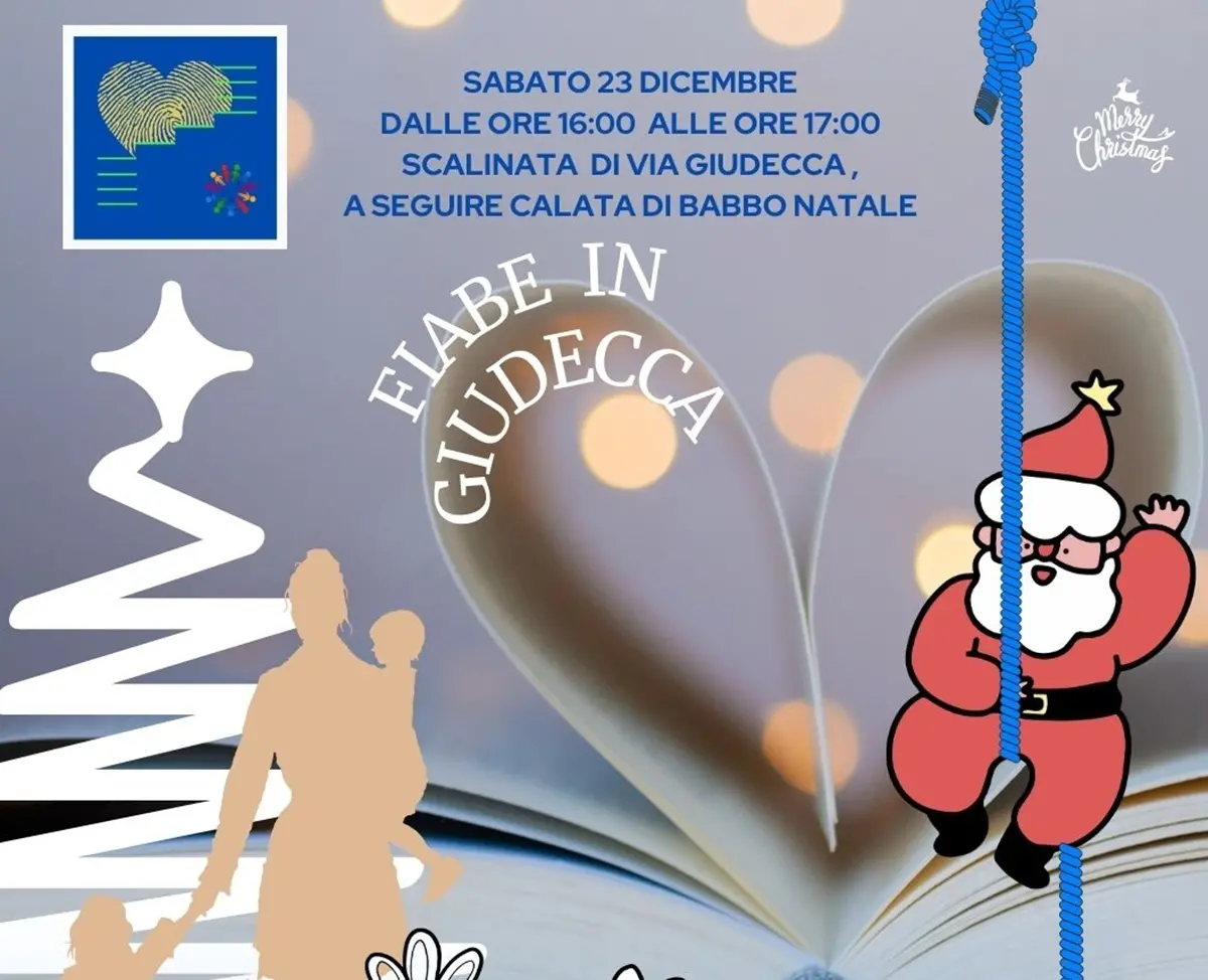 Reggio, fiabe e \"calata\" di Babbo Natale in via Giudecca