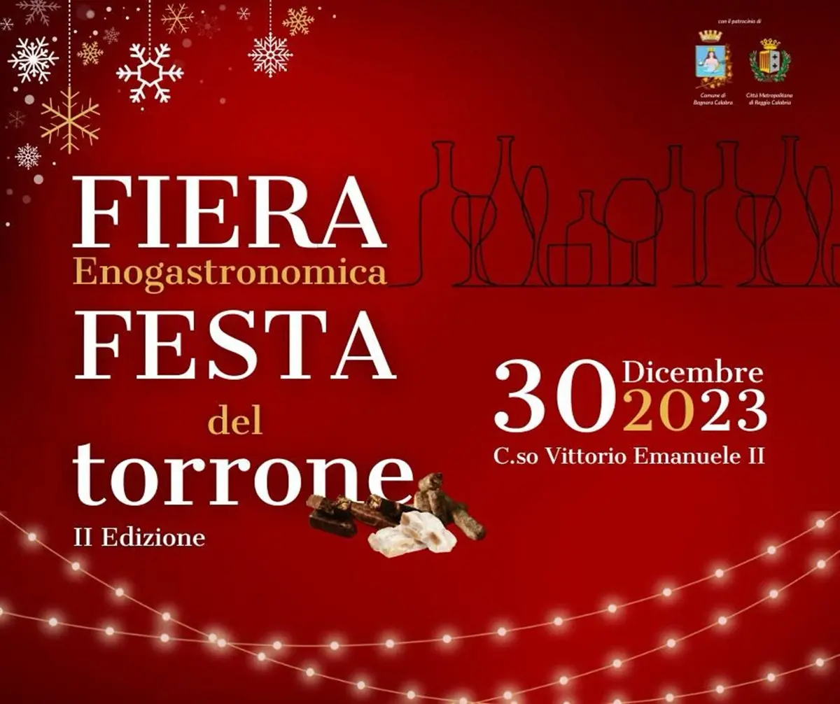 Bagnara, seconda edizione della “Fiera Enogastronomica-Festa del Torrone”