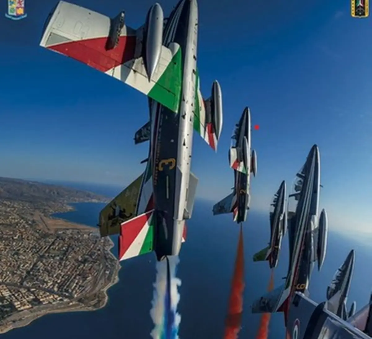 Le Frecce tricolori sullo Stretto rappresenteranno la pattuglia acrobatica nel 2024