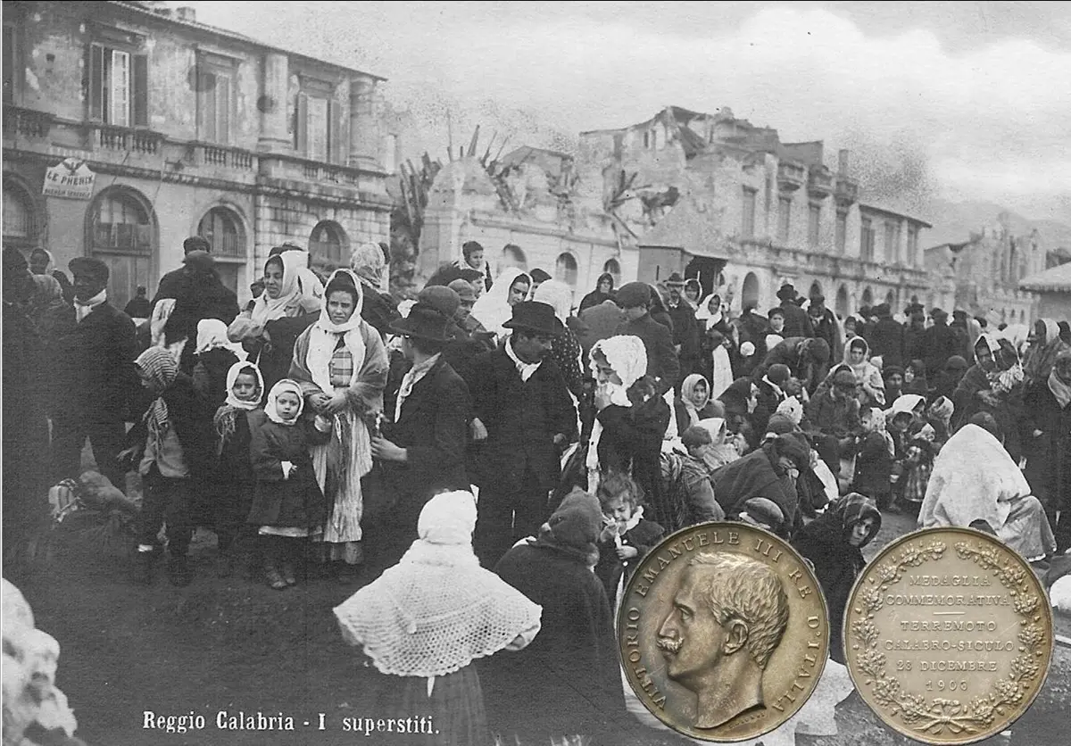 Reggio, l'Anassilaos ricorda il rovinoso sisma del 1908