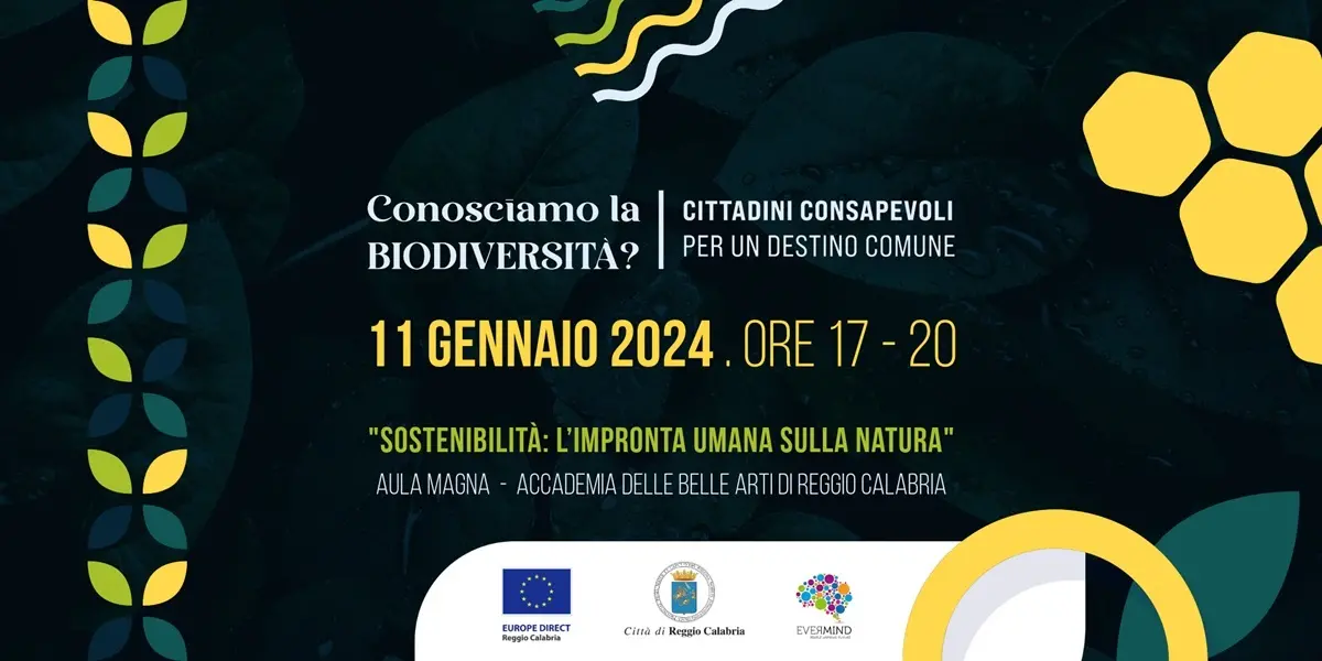 Reggio, Europe Direct e Biodiversità: prossima iniziativa l'11 gennaio