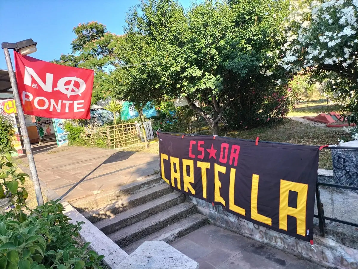 Il CSOA “Angelina Cartella” annuncia la partenza di un attivista con la Freedom Flotilla Italia dopo la Sumud diretta a Gaza