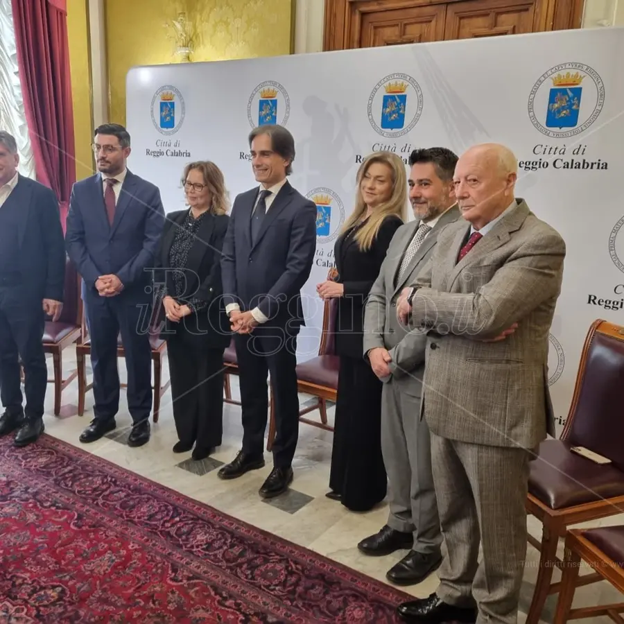 Reggio, ecco la nuova giunta del sindaco Falcomatà - FOTO