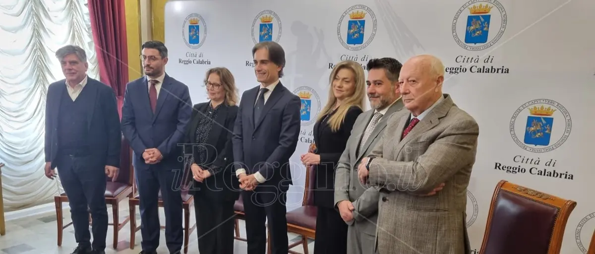 Reggio, ecco la nuova giunta del sindaco Falcomatà - FOTO