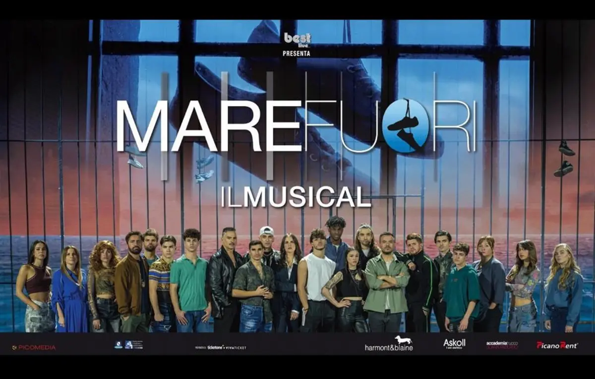 Reggio, domani al Cilea il musical Mare fuori