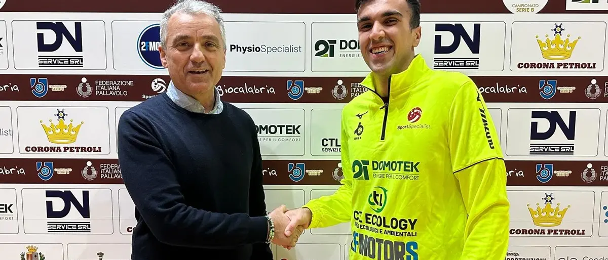 Volley, la Domotek ingaggia il palleggiatore Domenico Laurendi