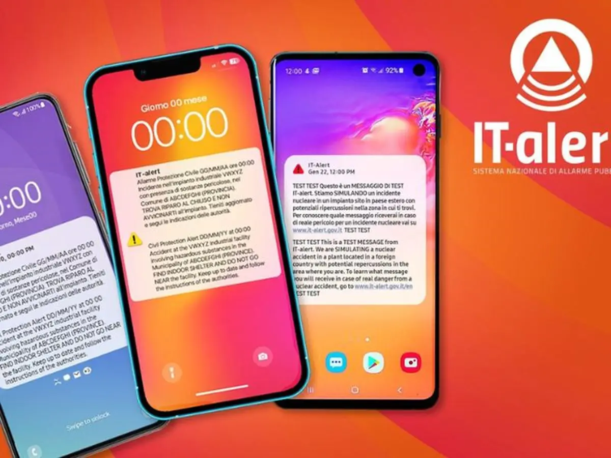 Protezione Civile, test It-alert anche in Calabria ma i messaggi non raggiungono tutti i dispositivi
