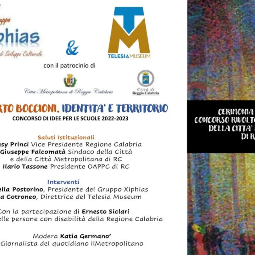 Reggio, venerdì la cerimonia del concorso “Futurismo versus Futuro Prossimo. Nuove Generazioni per una Città che RI-sale”
