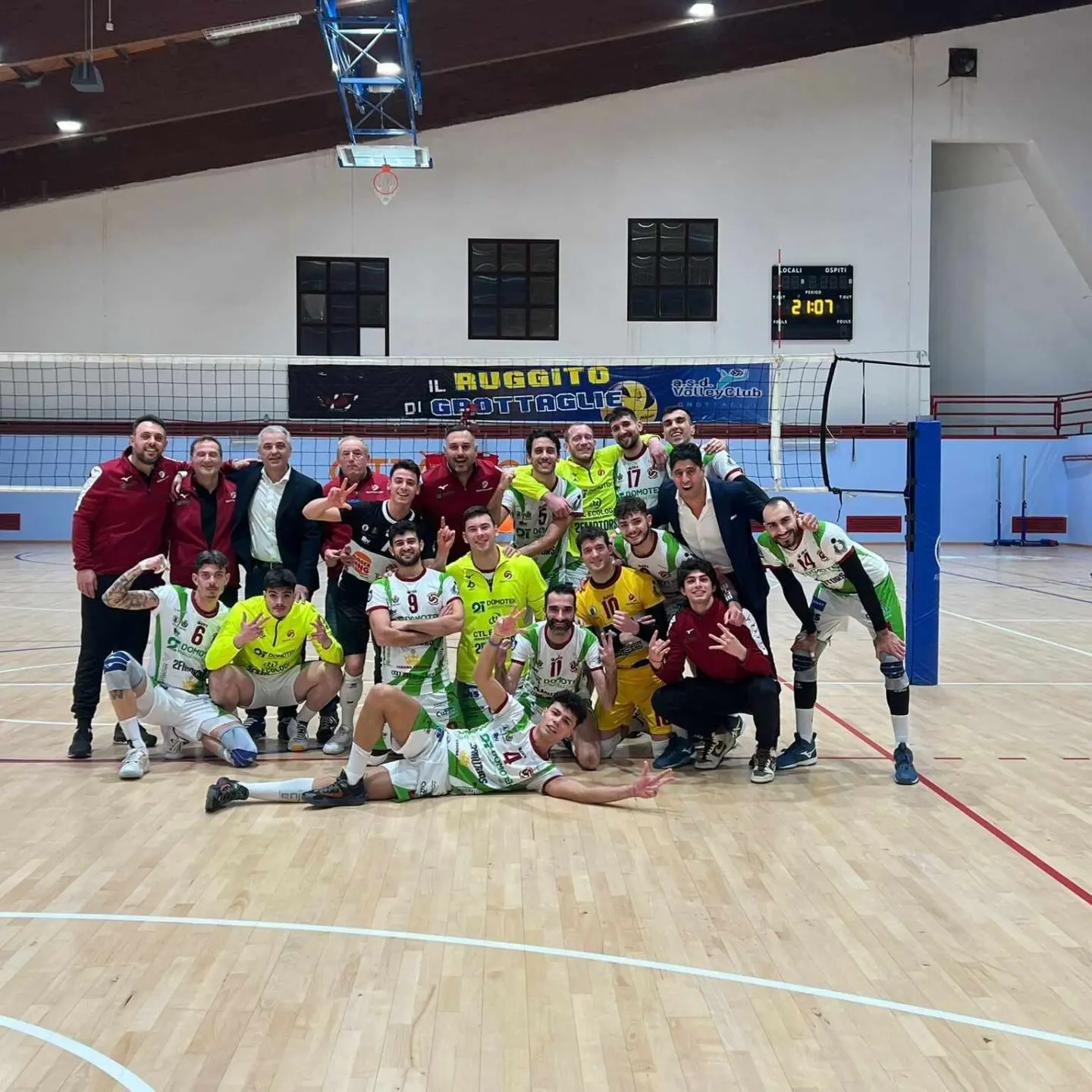 Reggio, Domotek volley batte il Club Grottaglie in Coppa Italia
