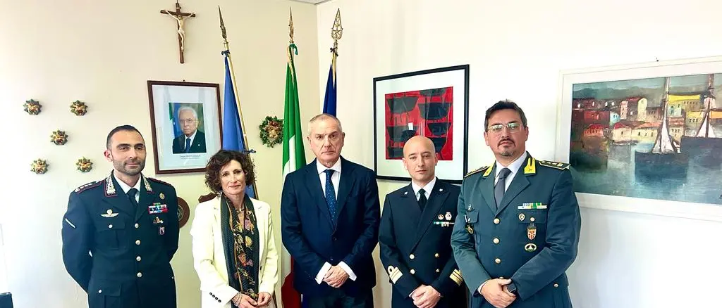 Porto di Gioia Tauro, il prefetto Clara Vaccaro incontra il presidente dell'Autorità Agostinelli