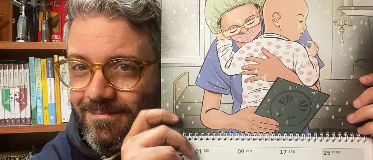 Il reggino Antonio Federico illustratore del calendario Nursind 2024