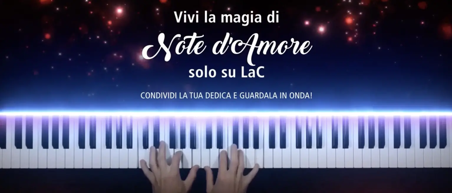 LaC Network si trasforma in un vortice di romanticismo con l’iniziativa “Note d’Amore” in vista di San Valentino