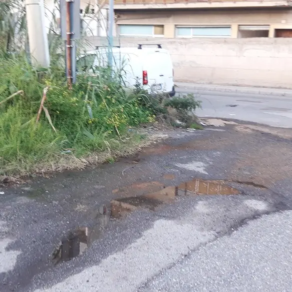 Reggio, guardie ambientali denunciano perdita d'acqua in via San Giuseppe