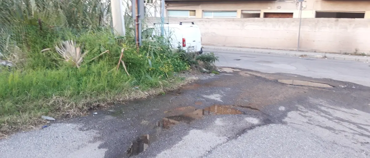 Reggio, guardie ambientali denunciano perdita d'acqua in via San Giuseppe
