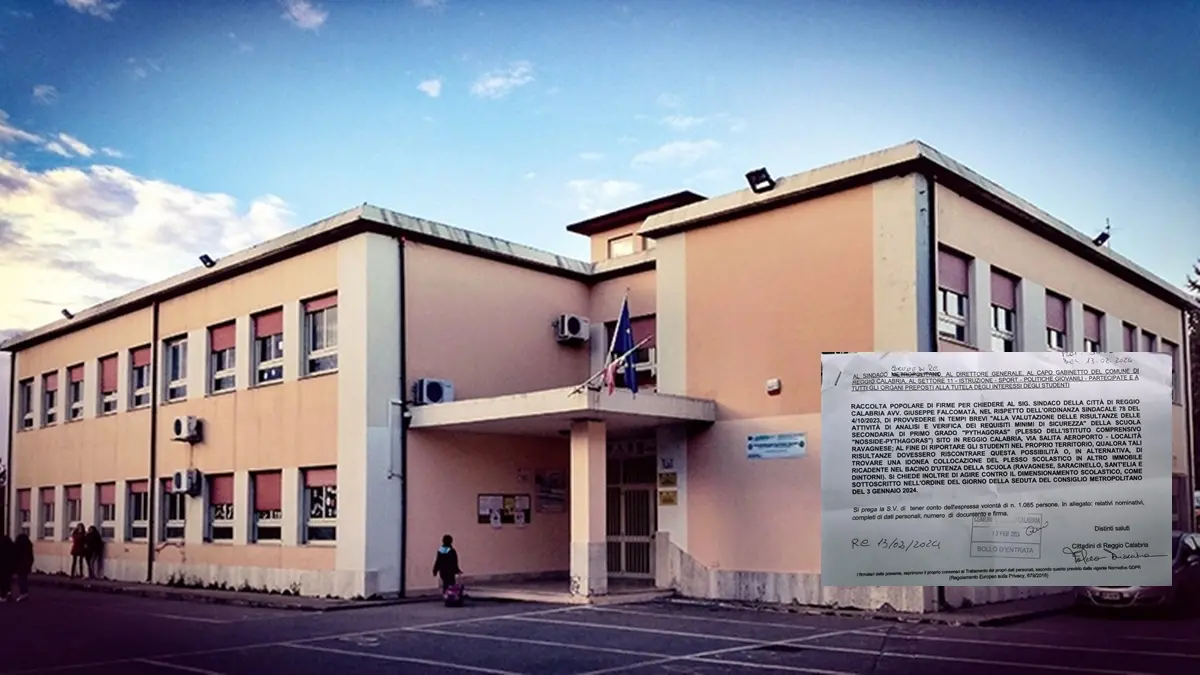Reggio, scuola Nosside Pythagoras ancora chiusa. I genitori: «I controlli promessi non sono stati eseguiti, chiediamo risposte»