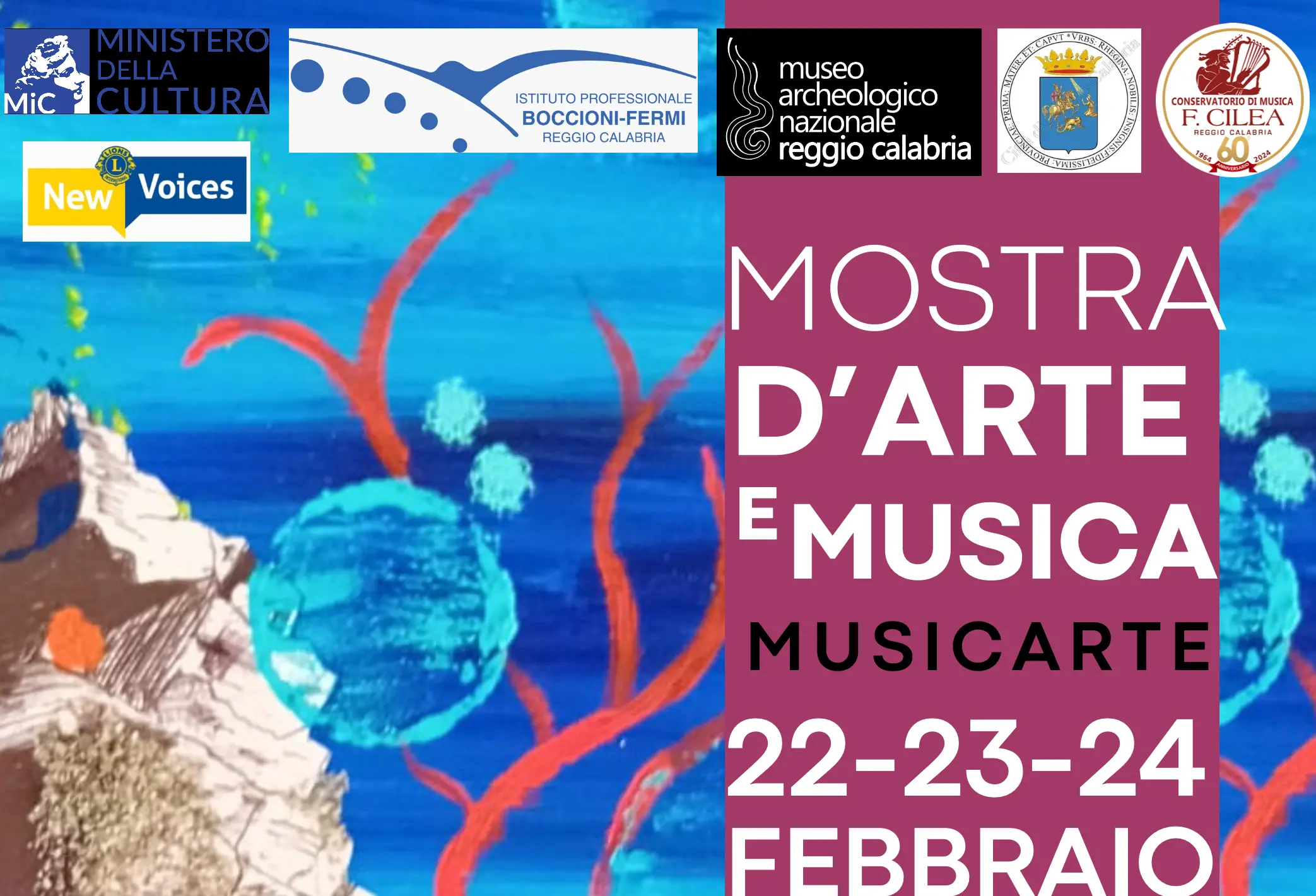 Reggio, la mostra Musicarte farà tappa anche al Museo archeologico