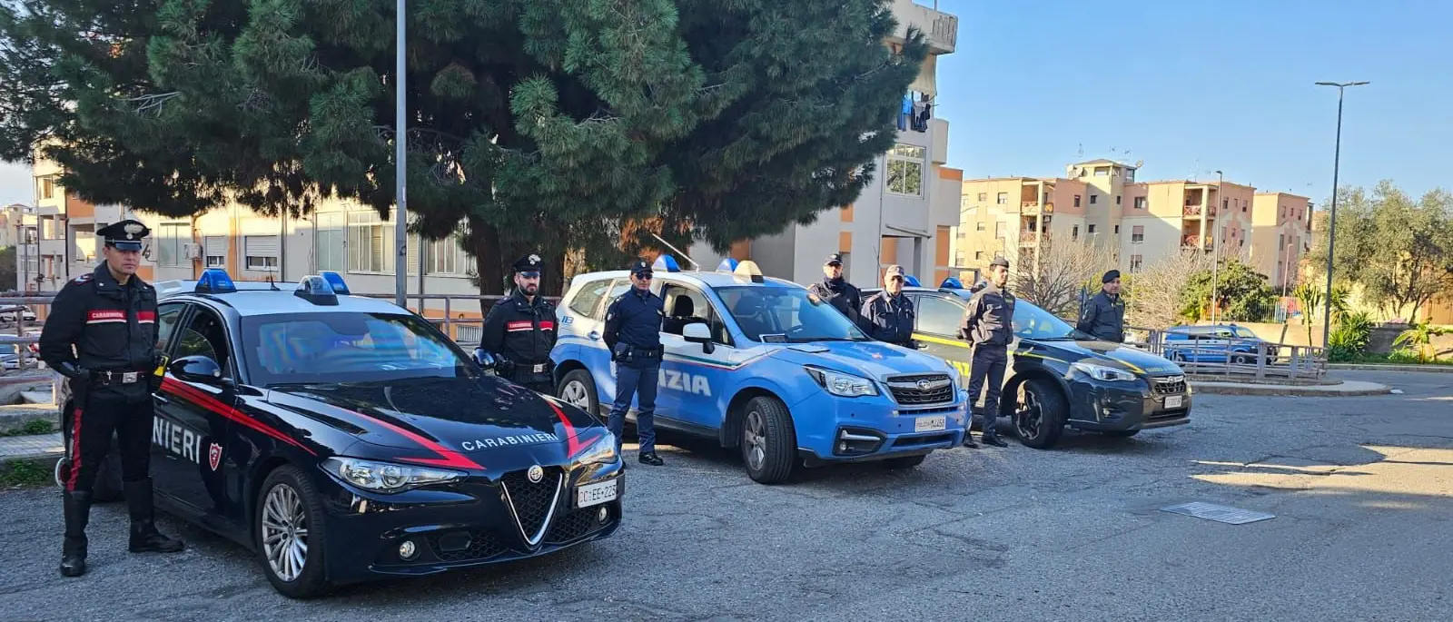 Focus ‘ndrangheta interforze: intensificati i controlli nel quartiere Arghillà