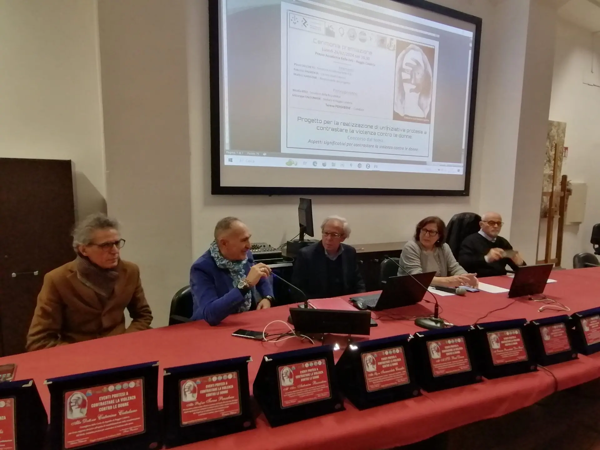 All'AbaRc consegnati i premi del concorso contro la violenza alle donne