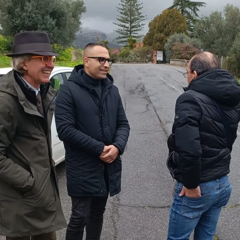 Lavori in corso sulla Sp88 a Caulonia, Lizzi: «Impegno costante della Metrocity per migliorare viabilità del comprensorio»