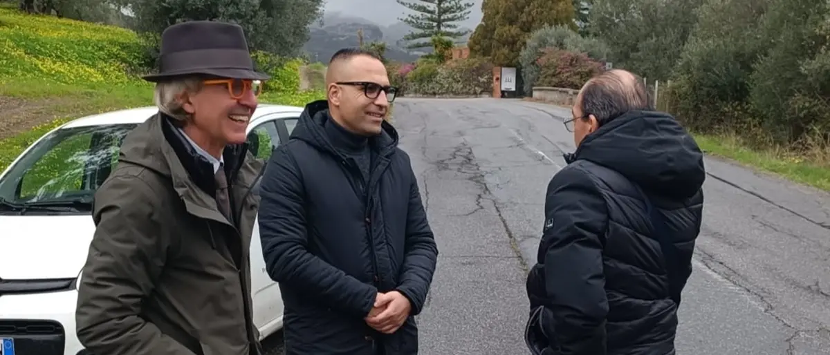 Lavori in corso sulla Sp88 a Caulonia, Lizzi: «Impegno costante della Metrocity per migliorare viabilità del comprensorio»