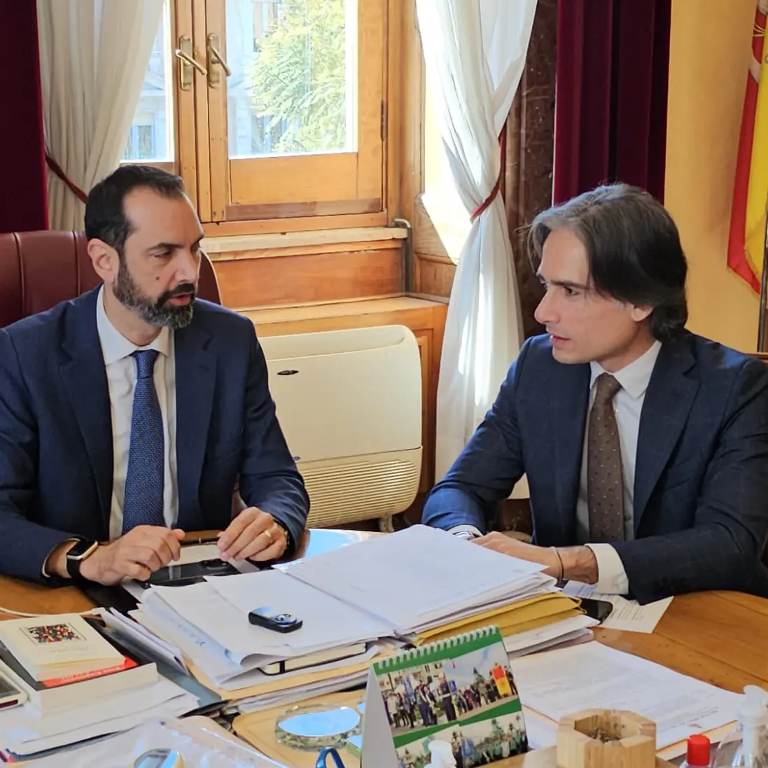 Lo sviluppo dell'area dello Stretto al centro dell'incontro tra i sindaci Falcomatà e Basile