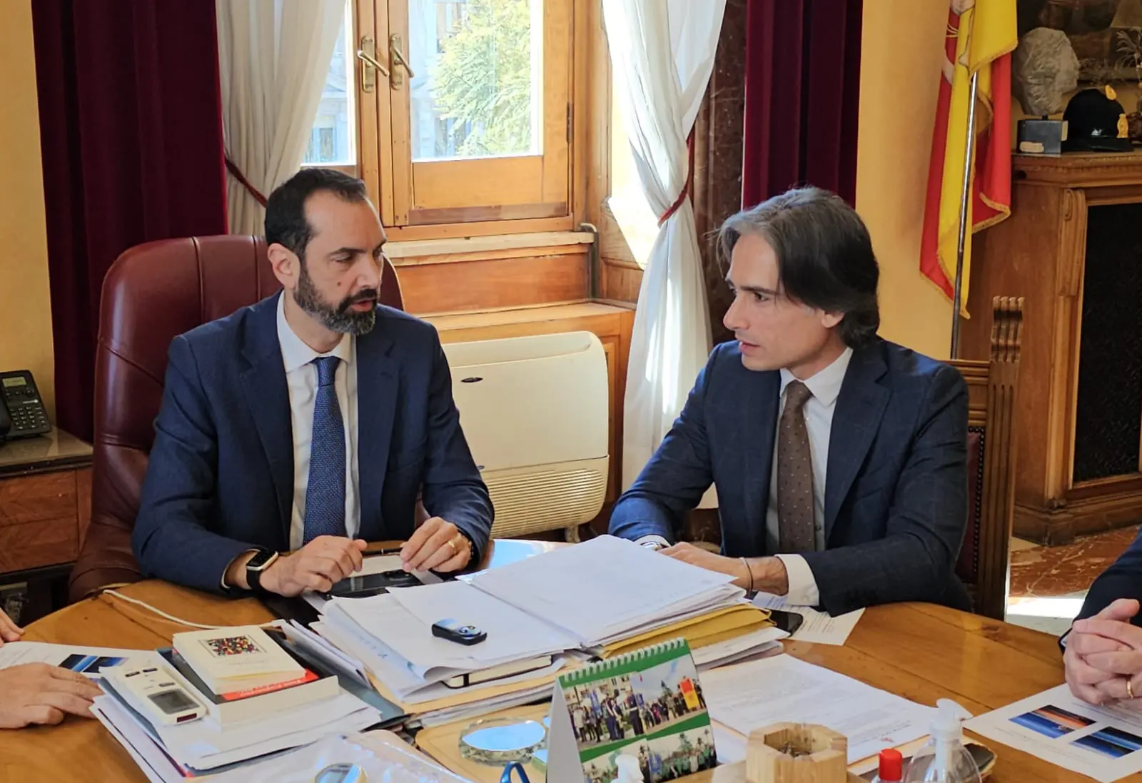 Lo sviluppo dell'area dello Stretto al centro dell'incontro tra i sindaci Falcomatà e Basile