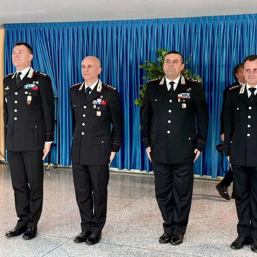 Il comandante a Locri Massimo Pesa e il comandante del Reparto Operativo di Reggio Antonio Merola promossi al grado di colonnello