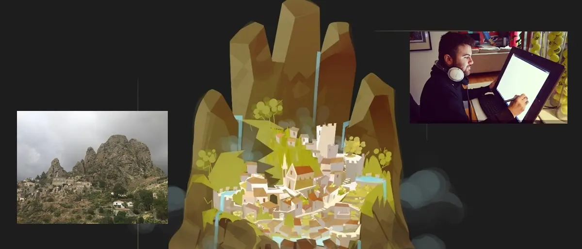 Il fascino di Pentedattilo in un cartone animato: il progetto di Claudio Quattrone