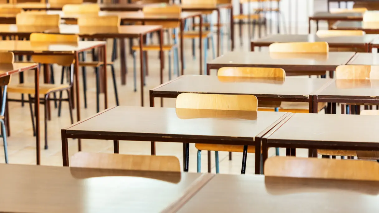 Empty School classroom , Getty Images/iStockphoto