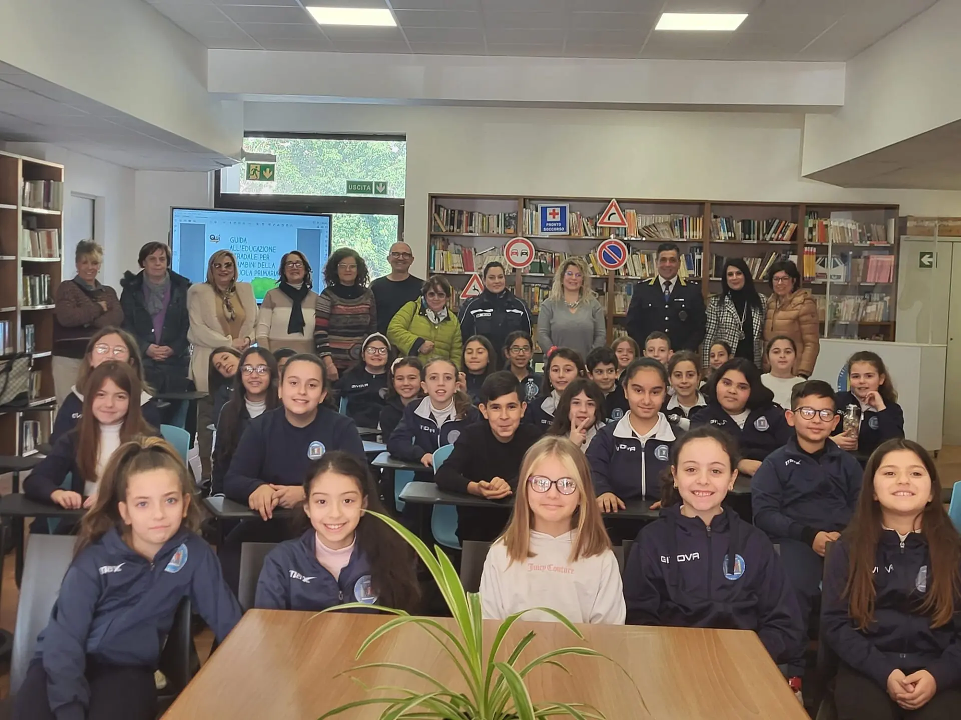 Reggio, educazione stradale all'Istituto comprensivo \"Radice Alighieri\" di Catona