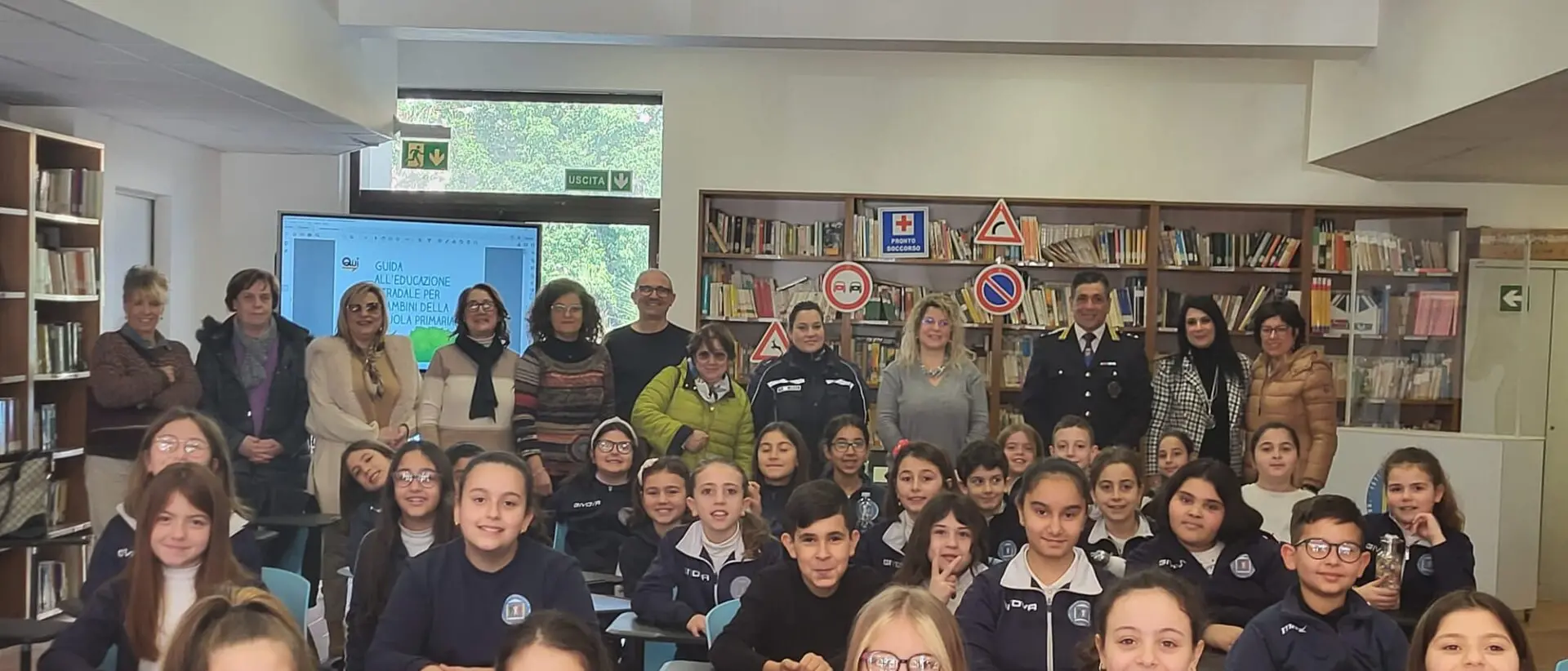 Reggio, educazione stradale all'Istituto comprensivo \"Radice Alighieri\" di Catona