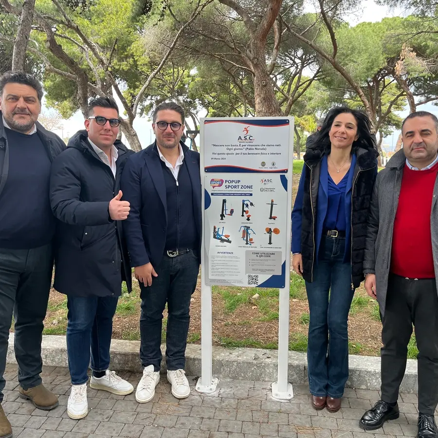 Inaugurazione Pop Up Sport Zone a Reggio, i consiglieri di Forza Italia: «Attività fisica all'aperto in una area riqualificata»