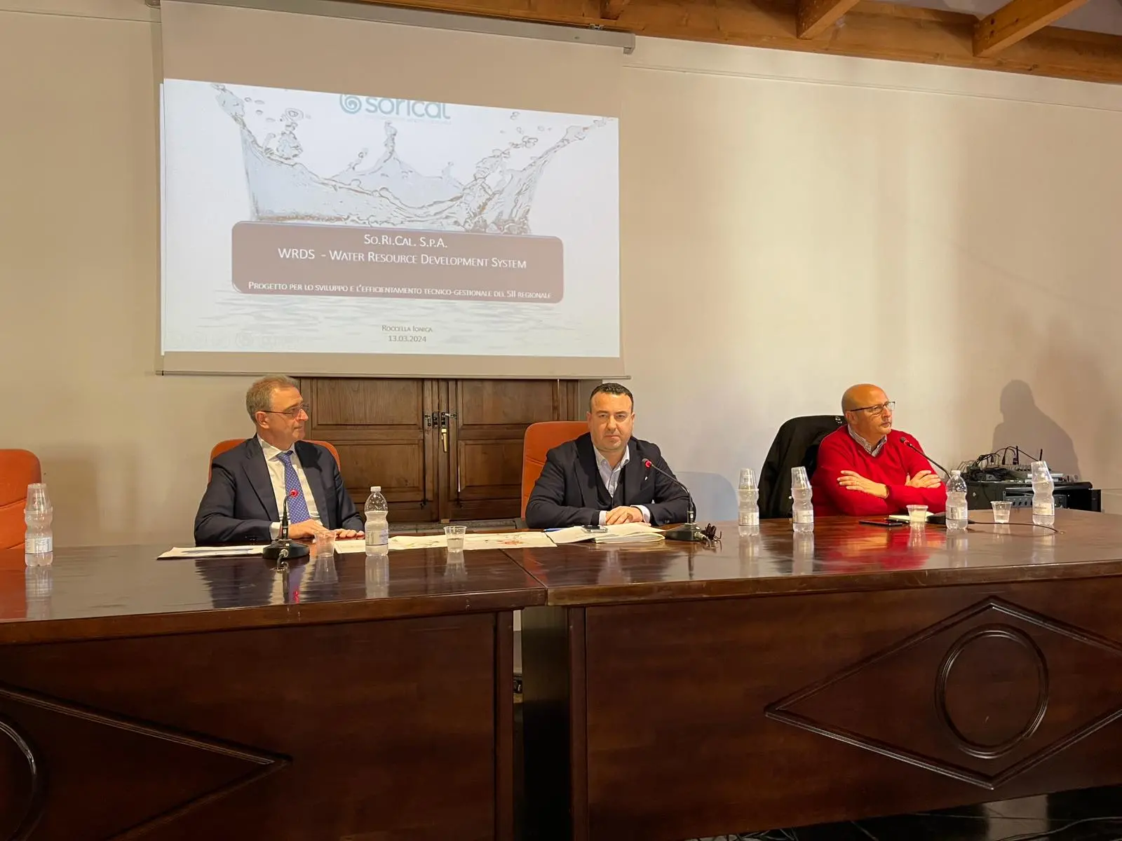 Locride, presentati i progetti di Sorical e Regione per potenziare le reti idriche