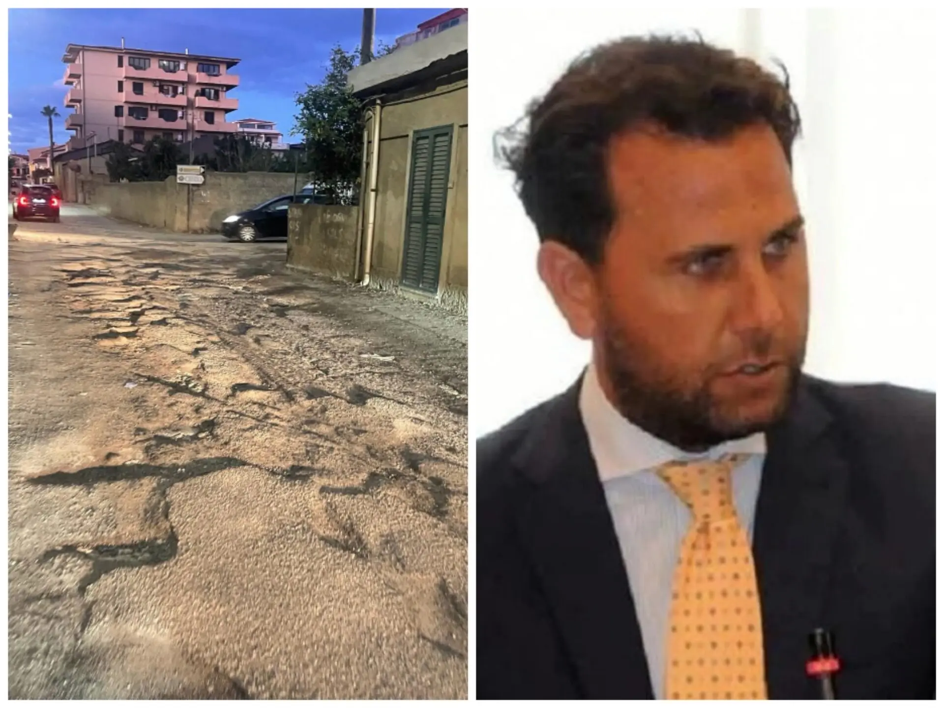 Strade colabrodo a Catona, Marcianó (Lega): «Un'offesa per i cittadini»