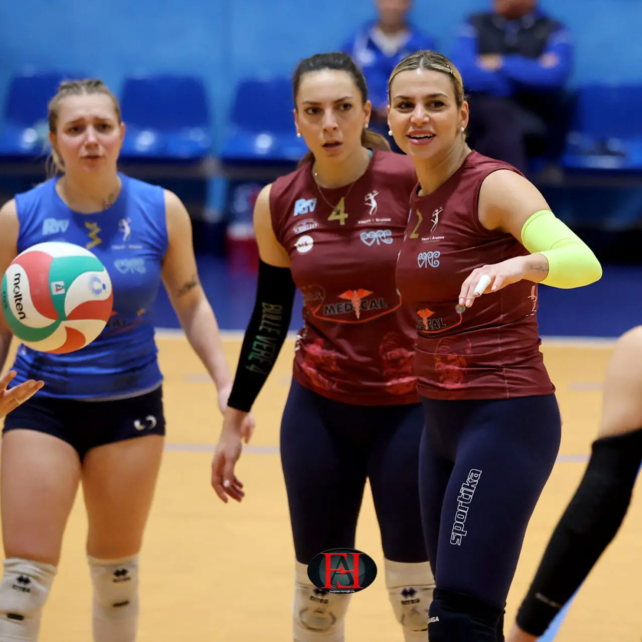 Volley B2, la Reghion scivola sulla cima dell’Etna: la BricoCity vince 3-0