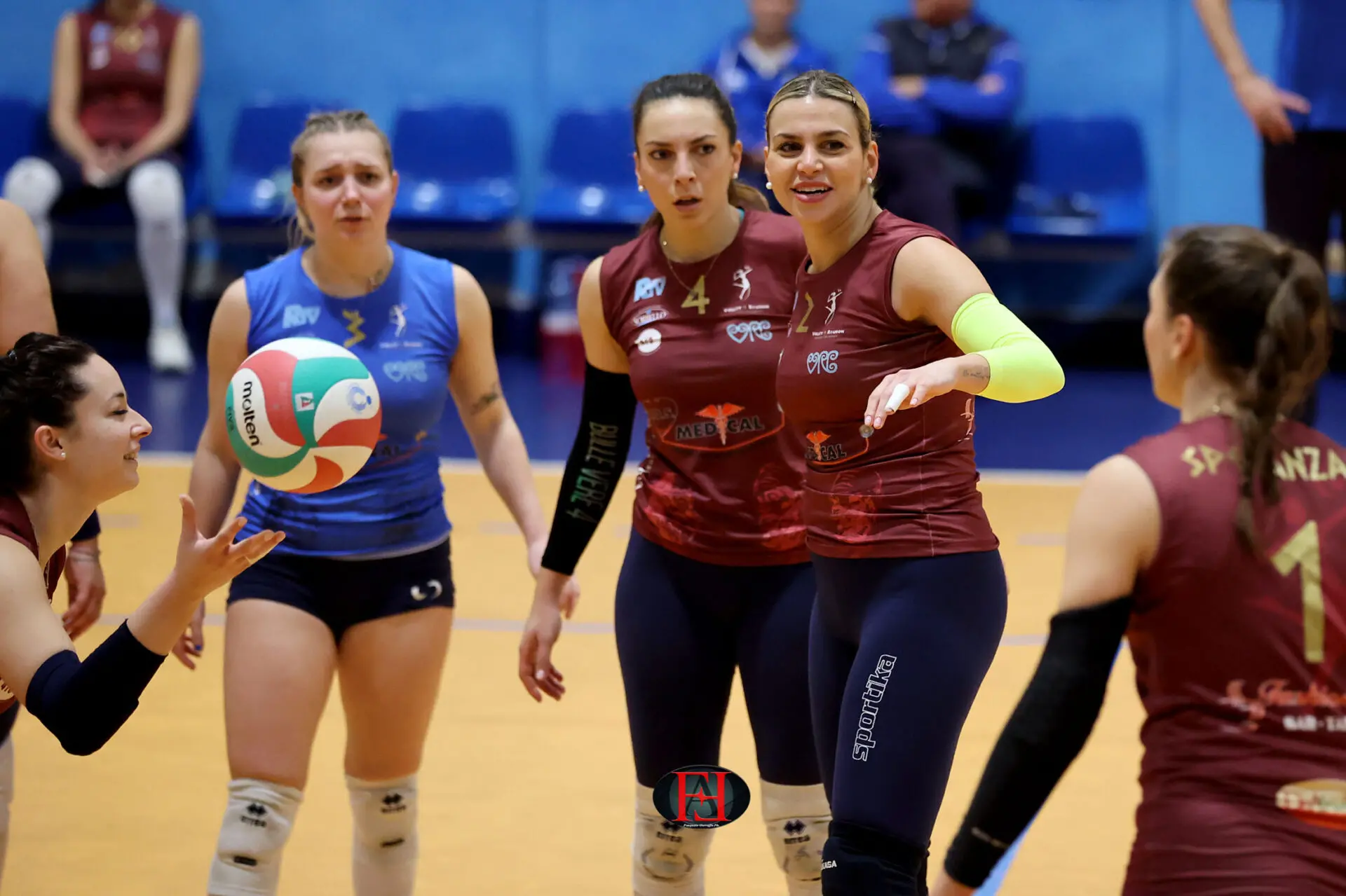 Volley B2, la Reghion scivola sulla cima dell’Etna: la BricoCity vince 3-0