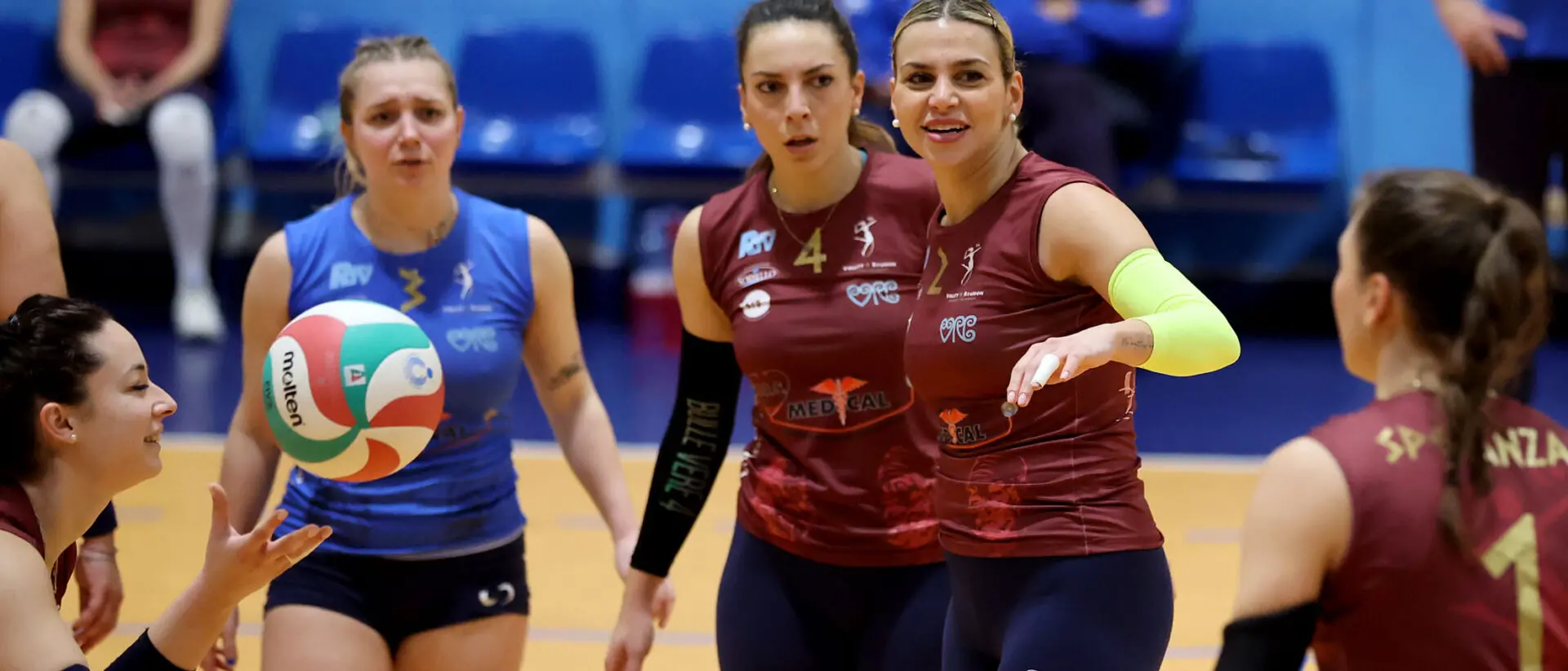 Volley B2, la Reghion scivola sulla cima dell’Etna: la BricoCity vince 3-0