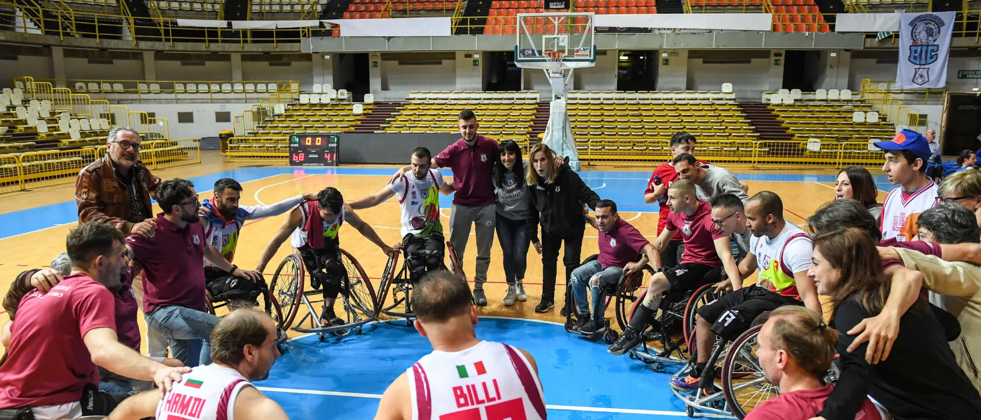 Reggio Bic vince contro la Pdm Treviso: la sfida termina 68 a 41