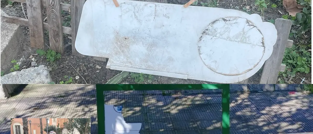 Reggio, danneggiamenti piazzetta del viale Galilei: il comitato Ferrovieri Pescatori sporge denuncia