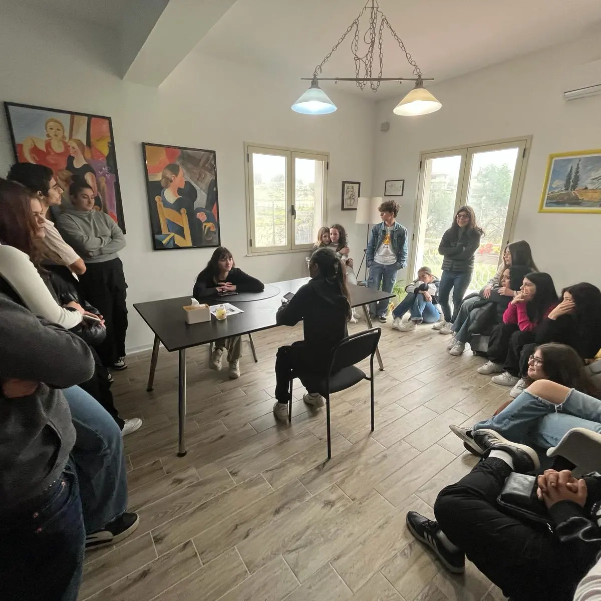 Jonas Reggio Calabria incontra gli studenti dell’Alvaro di Palmi per un workshop di psicoanalisi