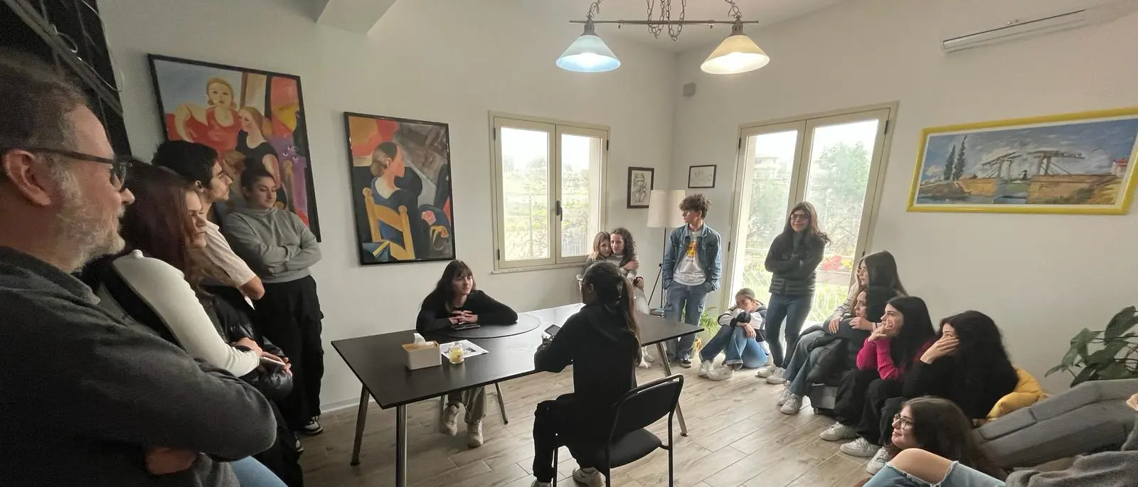 Jonas Reggio Calabria incontra gli studenti dell’Alvaro di Palmi per un workshop di psicoanalisi