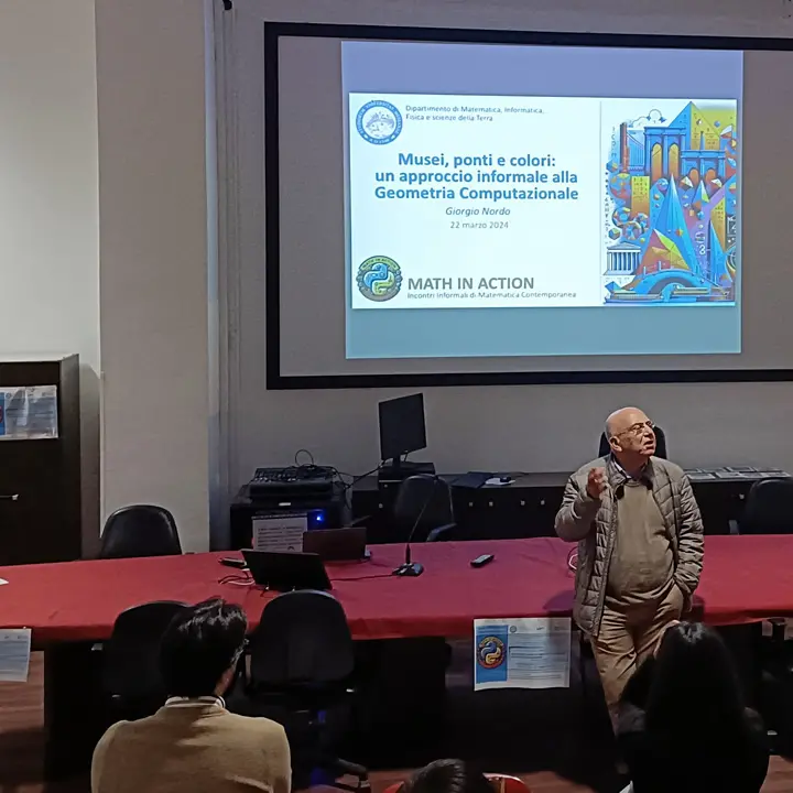 Interazione e partecipazione fanno da cornice al primo incontro della serie Math in Action