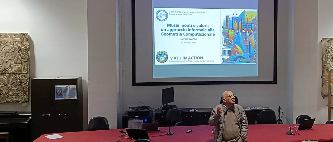 Interazione e partecipazione fanno da cornice al primo incontro della serie Math in Action