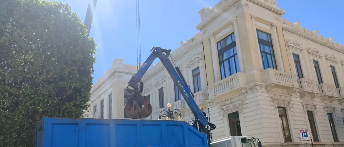 Reggio, in corso il restyling con efficientamento energetico di Palazzo Alvaro
