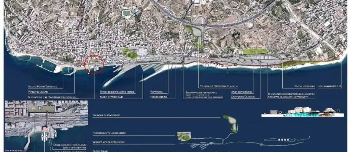 Approdi a Sud, il Pd di Villa incontra l'autorità di Sistema e consegna elaborati grafici