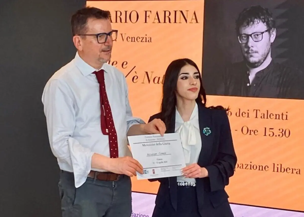 Menzione d’onore per la studentessa reggina Alessandra Comandè al Certame Pareysoniano