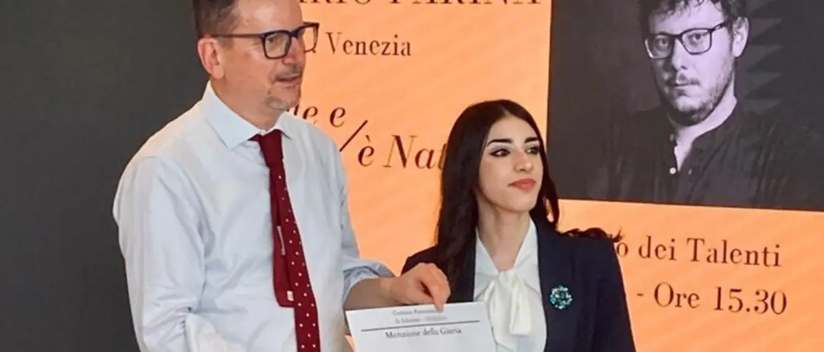 Menzione d’onore per la studentessa reggina Alessandra Comandè al Certame Pareysoniano